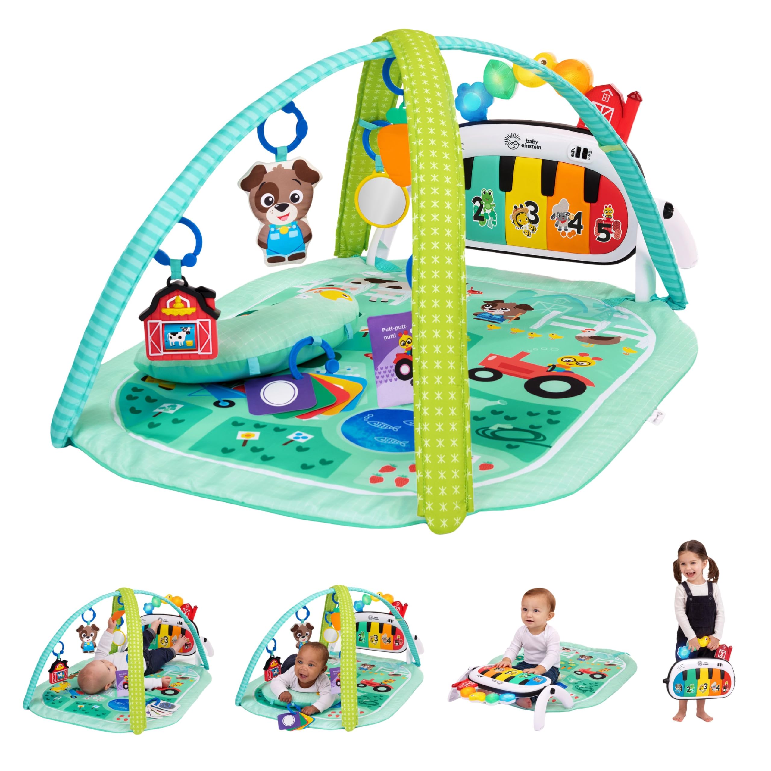 Amazon.com: Baby Einstein Farm Explorers 4-in-1 Kickin' Tunes